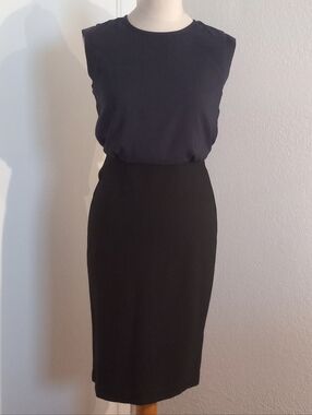 LOFT Color Block Body-Conscious Sheath Dress